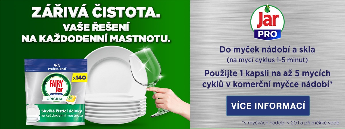 Jar Professional kapsle do myček Original 140 ks