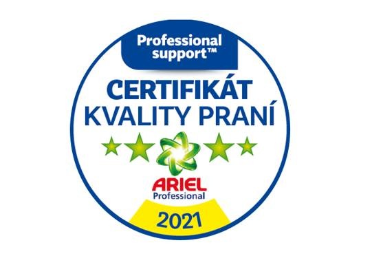 certifikace kvality praní