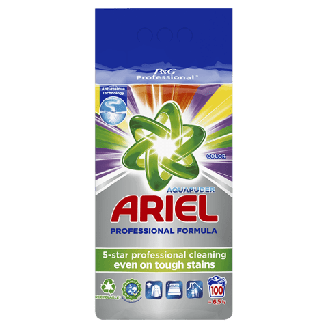 Ariel Professional prací prášek color 100 PD/6,5kg