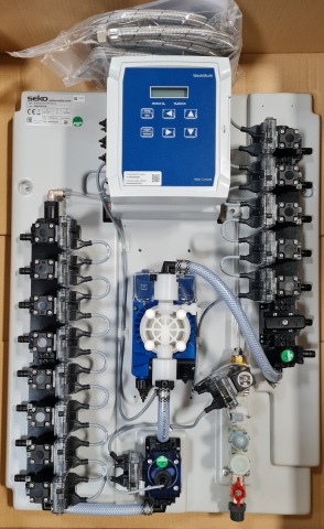 Main Dosing unit 1_Pump, 8_Chemical 5_Washers + POD - WashMulti - Solenoid