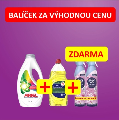 Balíček za výhodnou cenu Ariel