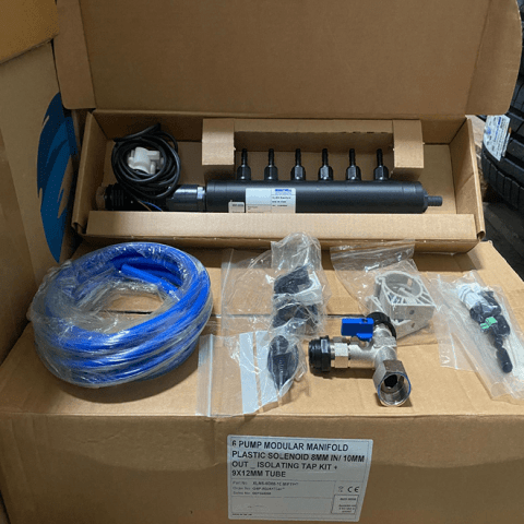 Manifold 6 way 8IN/10OUT