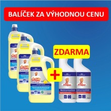 Balíček za výhodnou cenu Mr. Proper