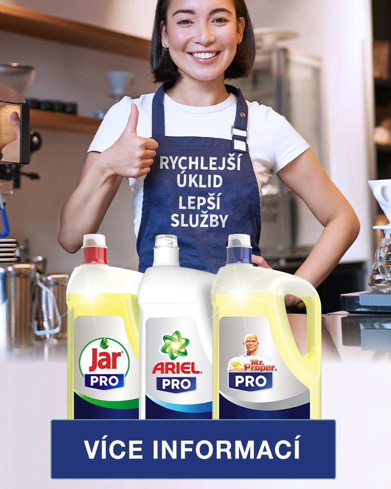 Rychlejší úklid s P&G Professional